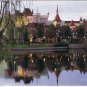 Florida Postcard Orlando Disneyworld Epcot Center World Showcase Lagoon Germany