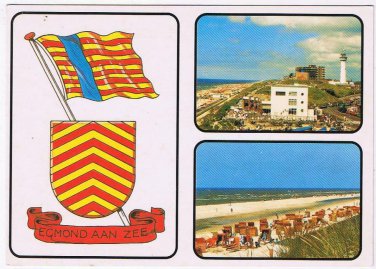 Holland Netherlands Postcard Egmond Aan Zee