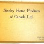 Vintage Steak Knives (6) Bakelite Handles Stanley Home Products Stainless Steel