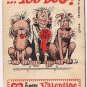 Vintage Sarcastic Valentine Card T.C.G. 1950s You Take The Prize