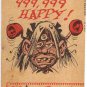 Vintage Sarcastic Valentine Card T.C.G. 1950s You're One In A Million