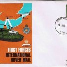 Commemorative Cover British First Forces International Hover Mail 1972