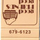 Matchbook Cover The Elbow Room Lower Level University Community Centre