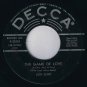 Judy Scott With All My Heart 45 rpm Down The The Game Of Love Canadian Press