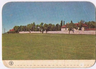 1961 Salada Tea Historic Canada Picture Contest #2 Fort