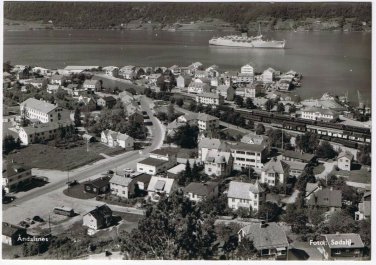 Postcard RPPC Norge Norway Andalsnes