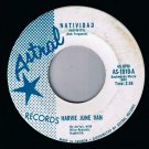 Harvey June Van Natividad 45 rpm Dasher Astral Canadian Pressing