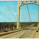 Postcard Men Working On Ambassador Bridge Niagara Falls