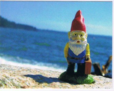 British Columbia BC Postcard Vancouver Ambleside West Cedric The Gnome