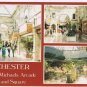 United Kingdom UK Postcard Chester St Michaels Arcade & Square