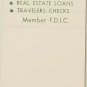 Matchbook Cover Ripon State Bank Fairwater Brandon Wisconsin