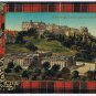 United Kingdom UK Postcard Edinburgh Castle & National Gallery Robertson Tartan