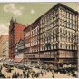 Illinois Postcard Chicago State Street Looking North From Madison Street