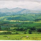 United Kingdom UK Postcard Wales Brecon Beacons from Llechfaen