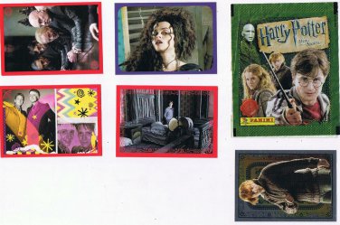 Panini Harry Potter Saga 2020 Hybrid Sticker & Cards 5Stickers Plus Orig Pkg