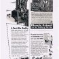 Pennsylvania Railroad Print Ad Bare Chested Fighter Weighs In 8 Tons Ampro 1940s