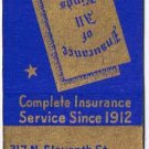Matchbook Cover Eugene G Monnig St Louis Missouri