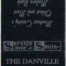 Matchbook Cover Black The Danville National Bank Danville Pennsylvania