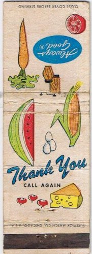Matchbook Cover Always Good Label
