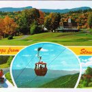 Vermont Postcard Stowe Country Club Alpine Slide Gondola