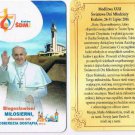 Pope Francis Holy Card Krakow Poland Youth 2016