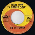 The Lettermen Theme From Summer Place 45 rpm Sealed With A Kiss Canadian Press