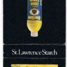 Matchbook Cover Bee Hive Corn Syrup St Lawrence Starch Toronto Ontario