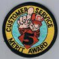 Home Depot Patch 5 Years Customer Service Merit Award 2 1/2" Diameter