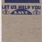 Matchbook Cover George N Vance Agency Insurance Ionia Michigan