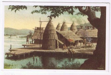 Belgium Illustration Card Our Glorys Historica Ltd The Pile Villages Jean-L&Atilde;&copy;on