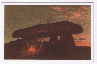 Belgium Illustration Card Our Glorys Historica Ltd The Dolmen Jean-L&Atilde;&copy;on Huens
