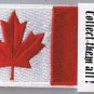 Canada Flag Iron On Sew On Patch 2" x 4" New