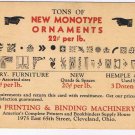 Allied Printing Advertising Card Cleveland Allied Printing & Binding Machinery
