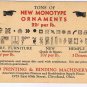 Allied Printing Advertising Card Cleveland Allied Printing & Binding Machinery