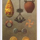 Belgium Illustration Card Our Glorys Historica Ltd Roman Coins Lamps Tableware
