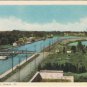 Postcard Canal Cornwall Ontario PECO