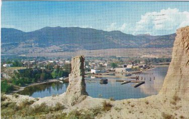 Postcard Penticton BC On Okanagan Lake British Columbia