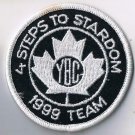 Youth Bowling Canada YBC 4 Steps To Stardom 1999 Team Sew On Patch 3" Diameter