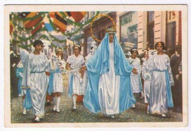Advertising Postcard Belgian Chocolate Cote d'Or Folklore Belge