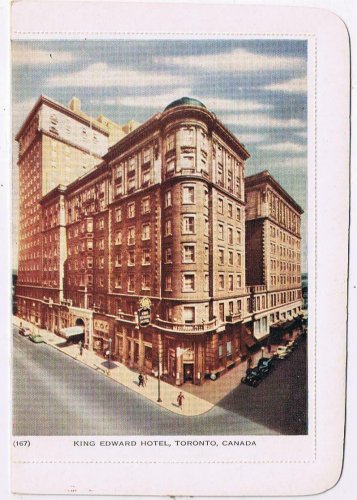 Ontario Postcard Folkard Toronto King Edward Hotel