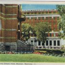 Postcard City Hall & Prince Edward Hotel Brandon Manitoba