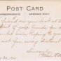Massachusetts Postcard RPPC Riverside Home Nook 1911