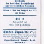 Emden Zingarette Dresden Seafaring Is Necessary #14 Cigarette Card