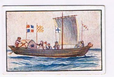 Emden Zingarette Dresden Seafaring Is Necessary #7 Cigarette Card