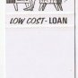 Matchbook Cover Attleborough Savings Bank Massachusetts Low Cost Loans
