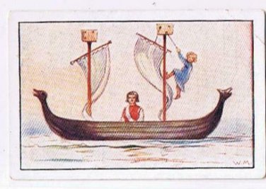 Emden Zingarette Dresden Seafaring Is Necessary #8 Cigarette Card