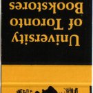 Ontario Matchbook Cover University Of Toronto Bookstores Yellow Second Hand Eddy