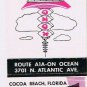 Matchbook Cover Koko Motel Cocoa Beach Florida