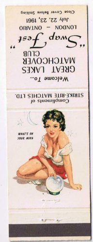 Matchbook Cover Whats On Your Mind 14th Annual AMCAL Convention Las Vegas Nevada