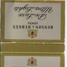 Advertising Matchbook Cover Benson & Edges 100s